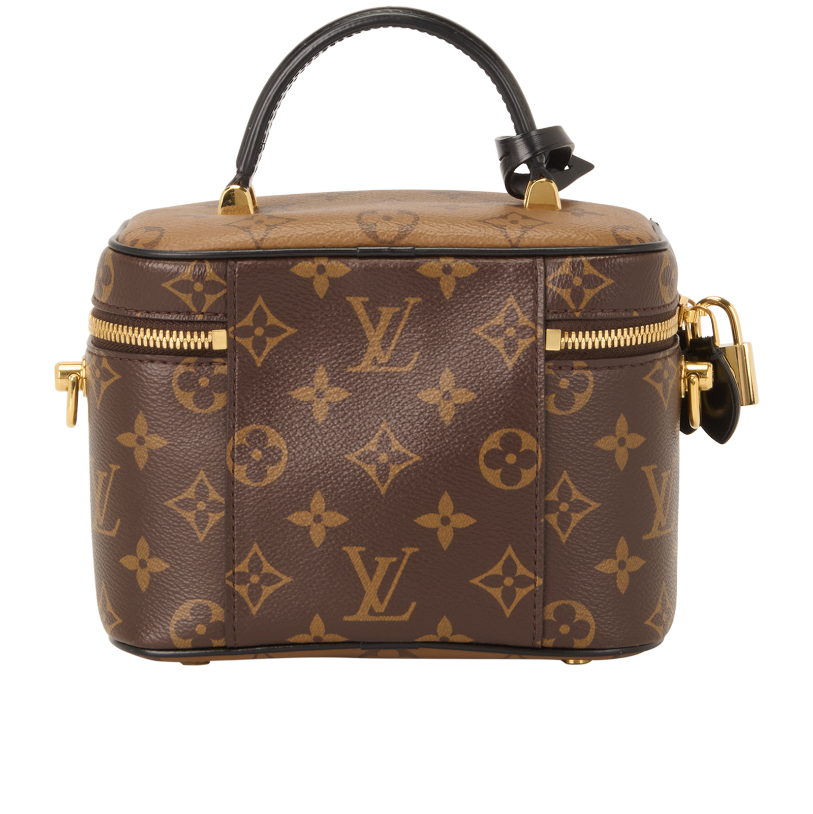 Vanity PM, &pound;1,600, Handbags, Brown, Canvas, Back view
